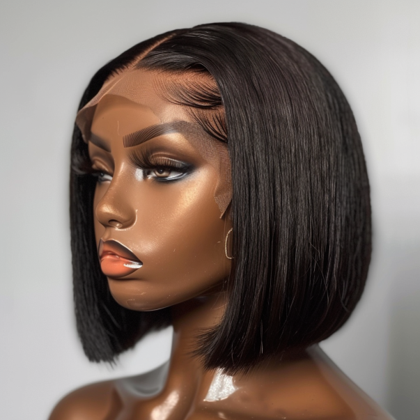 Straight 13x4 Frontal Bob Wig
