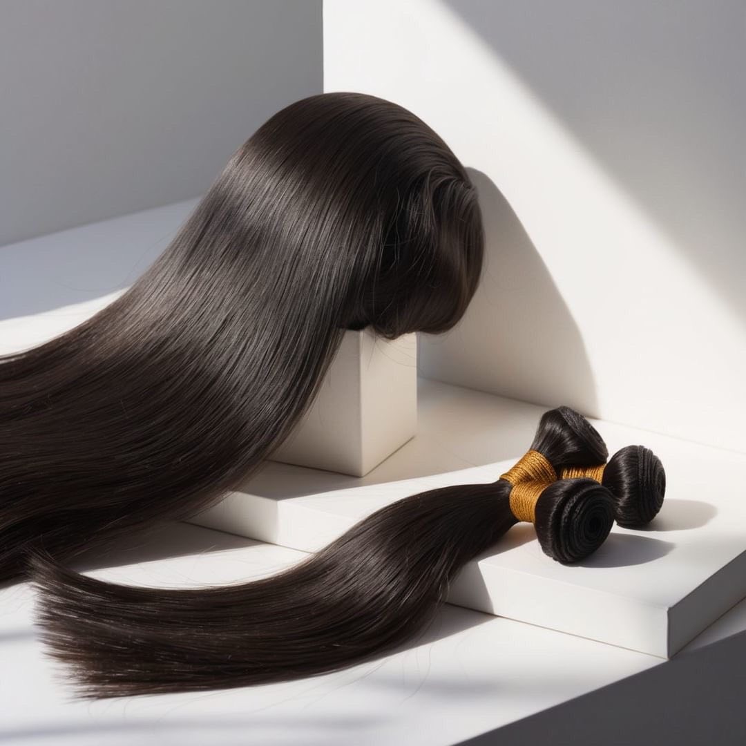 Human Hair Straight Bundles