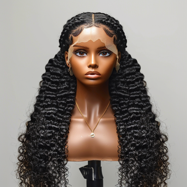 Glueless Deep Wave Lace Wig