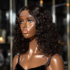 Jerry Curl 13x4 HD Frontal Bob Wig