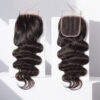Human Hair Body Wave Closure