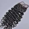Human Hair Deep Wave Closure