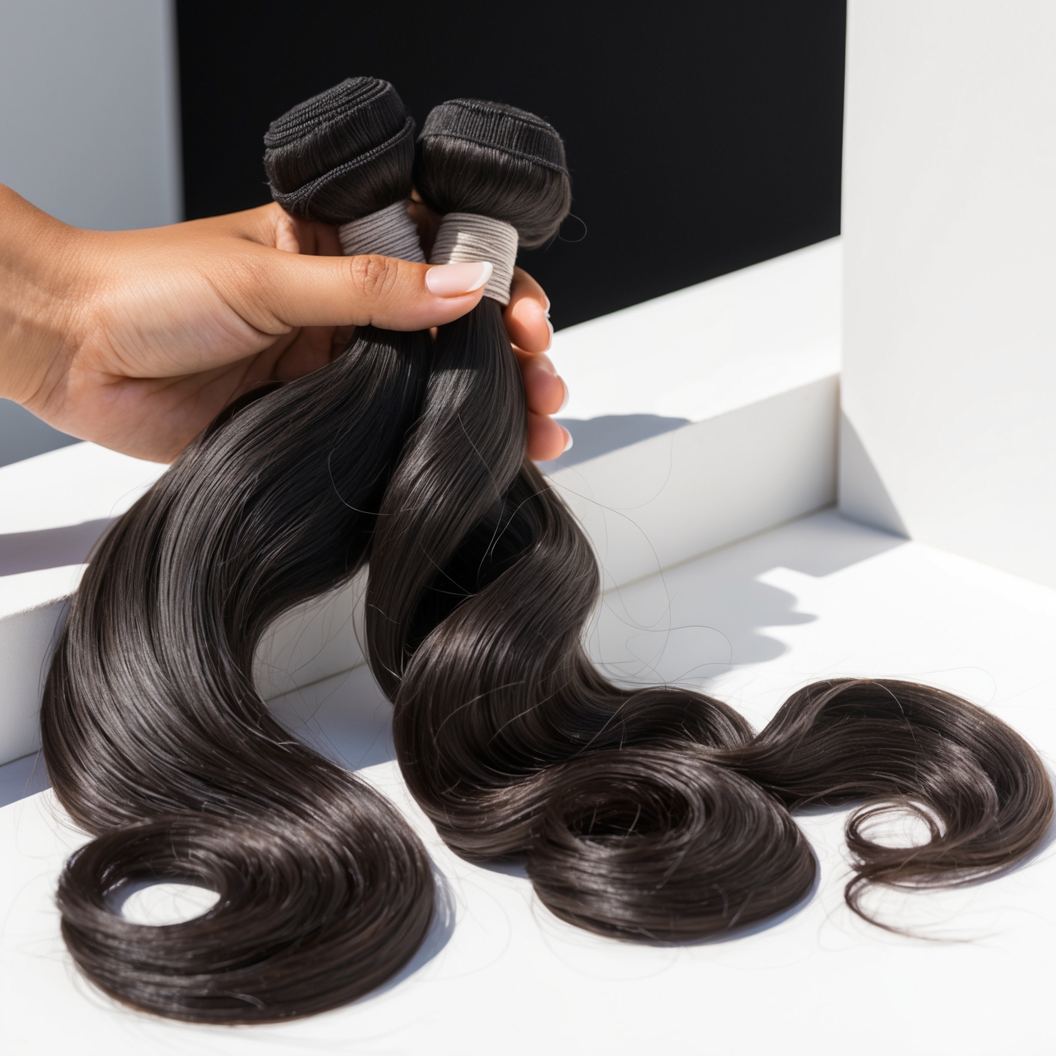 Human Hair Loose Wave Bundles