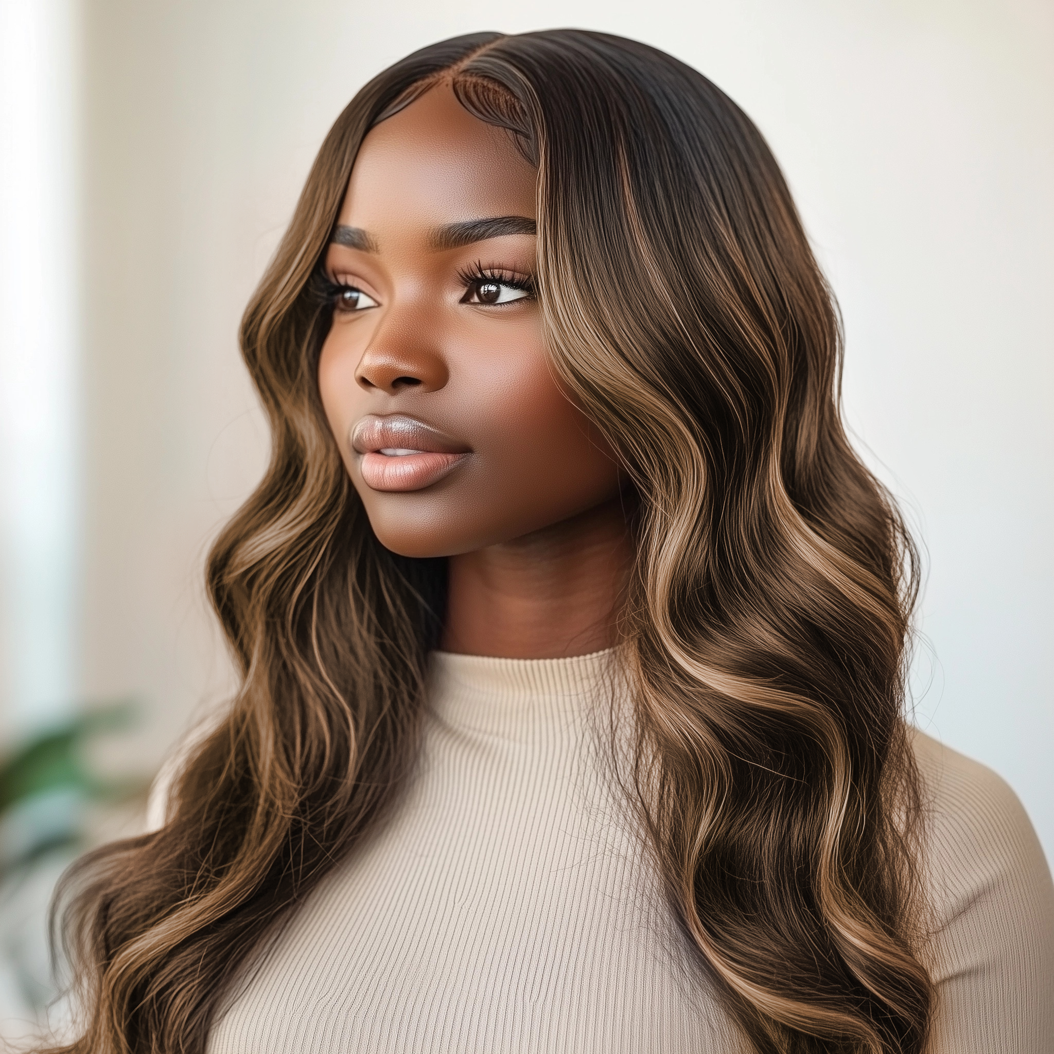 Honey lighted 13x4 HD Lace Wig